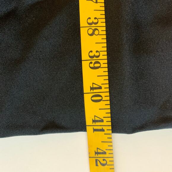 AKIRA Dress 8 Vintage Union Made 100% Silk Scallop V Neckline Midi Hidden Zipper - Picture 13 of 13